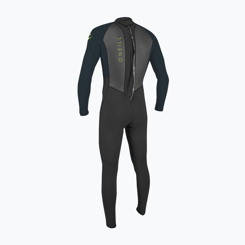 Гідрокостюм дитячий O'Neill Youth Reactor-2 3/2 Back Zip Full black/slate 2