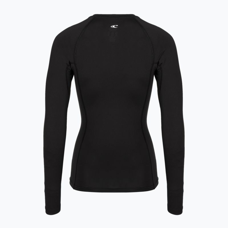 Лонгслів для плавання жіночий O'Neill Basic Skins Rash Guard LS black 2