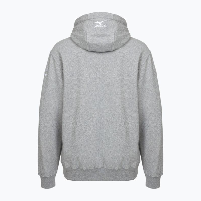 Кофта чоловіча Mizuno Takeshi Hoodie navy 2