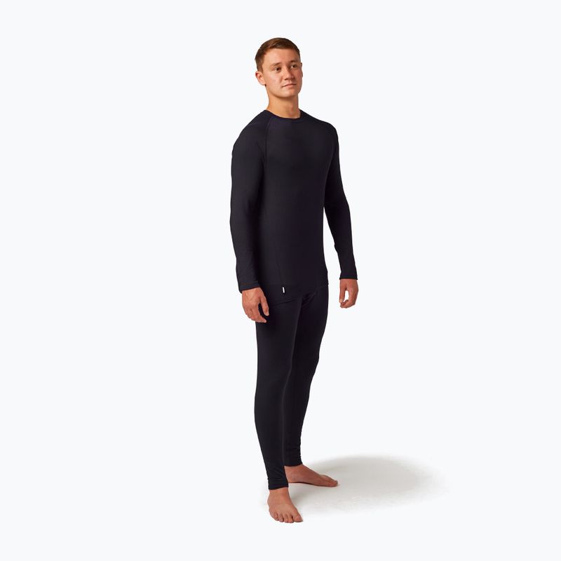 Чоловіча термоактивна кофта Surfanic Bodyfit Crewneck black 2