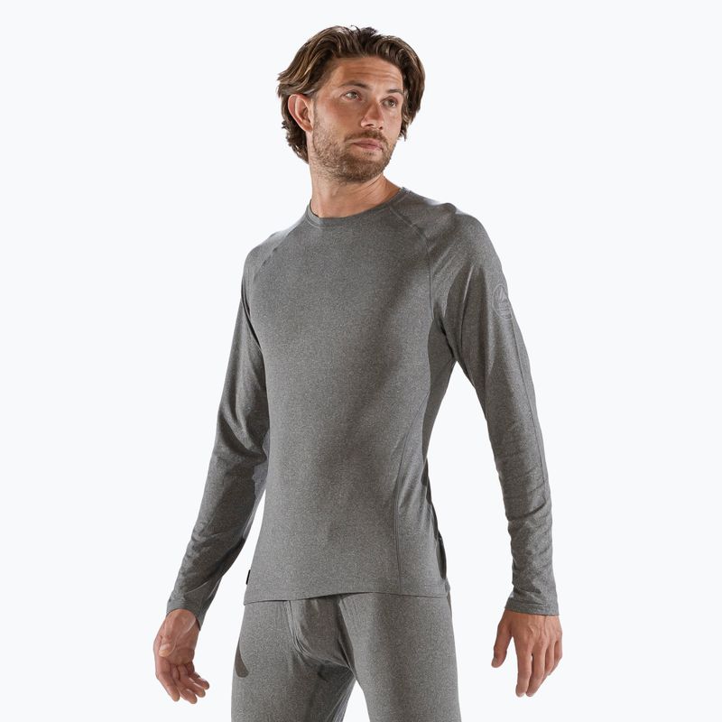 Чоловіча термоактивна кофта Surfanic Bodyfit Crewneck charcoal 4