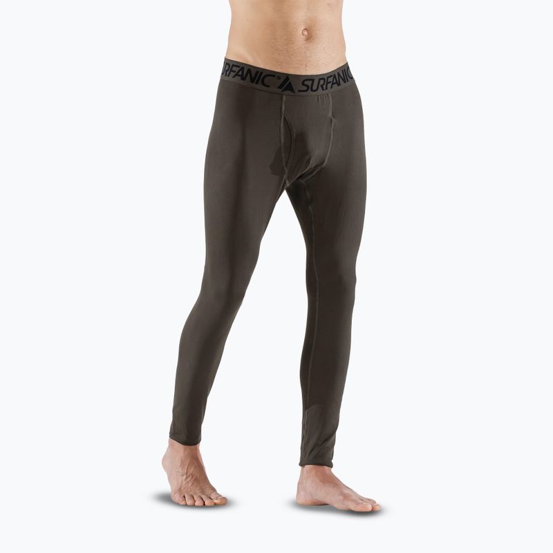 Штани термічні чоловічі Surfanic Bodyfit Long John dark khaki 5