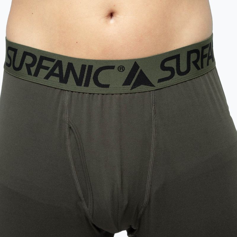 Штани термічні чоловічі Surfanic Bodyfit Long John dark khaki 6