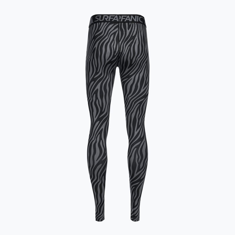 Термоштани жіночі Surfanic Cozy Limited Edition Long John black zebra 6