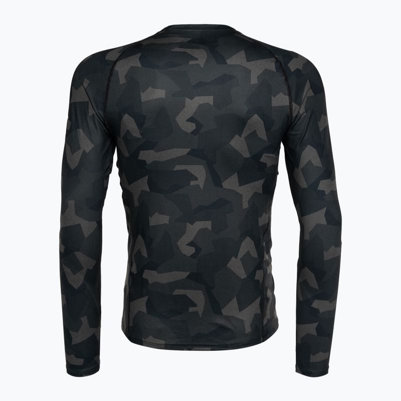 Лонгслів термоактивний чоловічий Surfanic Bodyfit Limited Edition Crew Neck forest geo camo 5