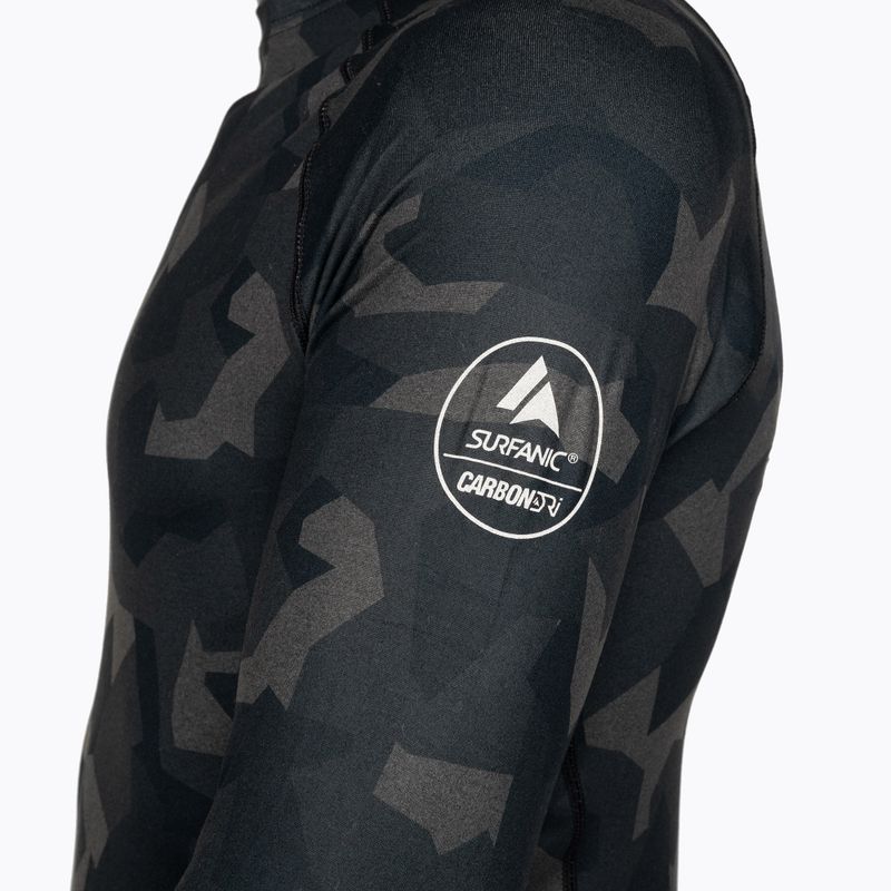 Лонгслів термоактивний чоловічий Surfanic Bodyfit Limited Edition Crew Neck forest geo camo 6