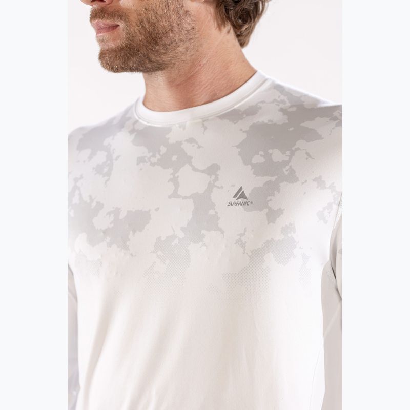 Чоловіча термоактивна кофта Surfanic Bodyfit CarbonDri Limited Edition Crew Neck optic white 7