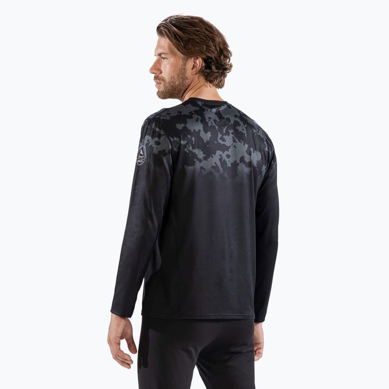 Чоловіча термоактивна кофта Surfanic Bodyfit CarbonDri Limited Edition Crew Neck black 3