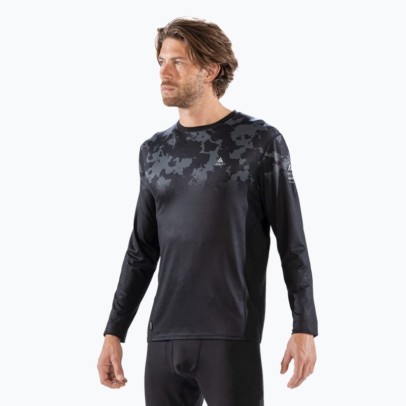 Чоловіча термоактивна кофта Surfanic Bodyfit CarbonDri Limited Edition Crew Neck black 7