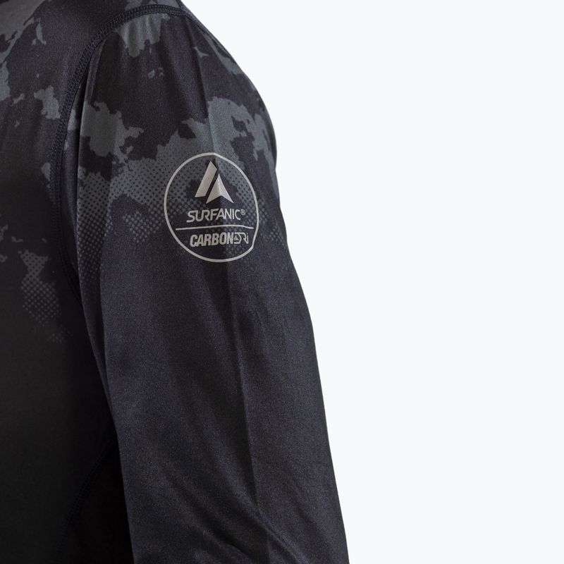 Лонгслів термічний чоловічий Surfanic Bodyfit CarbonDri Limited Edition Crew Neck black 9