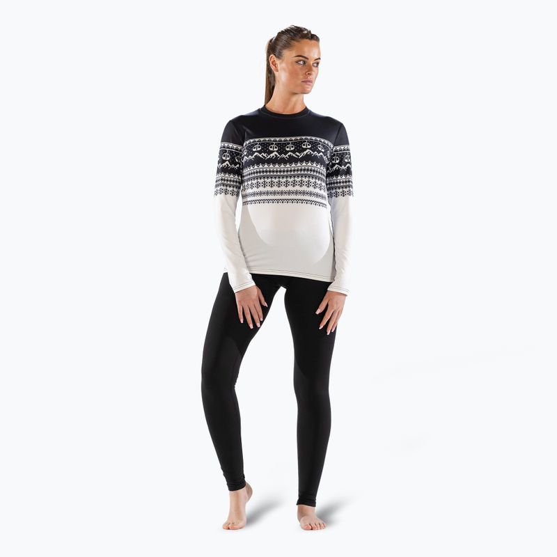 Жіноча термоактивна кофта Surfanic Cozy CarbonDri Limited Edition Crew Neck black 2