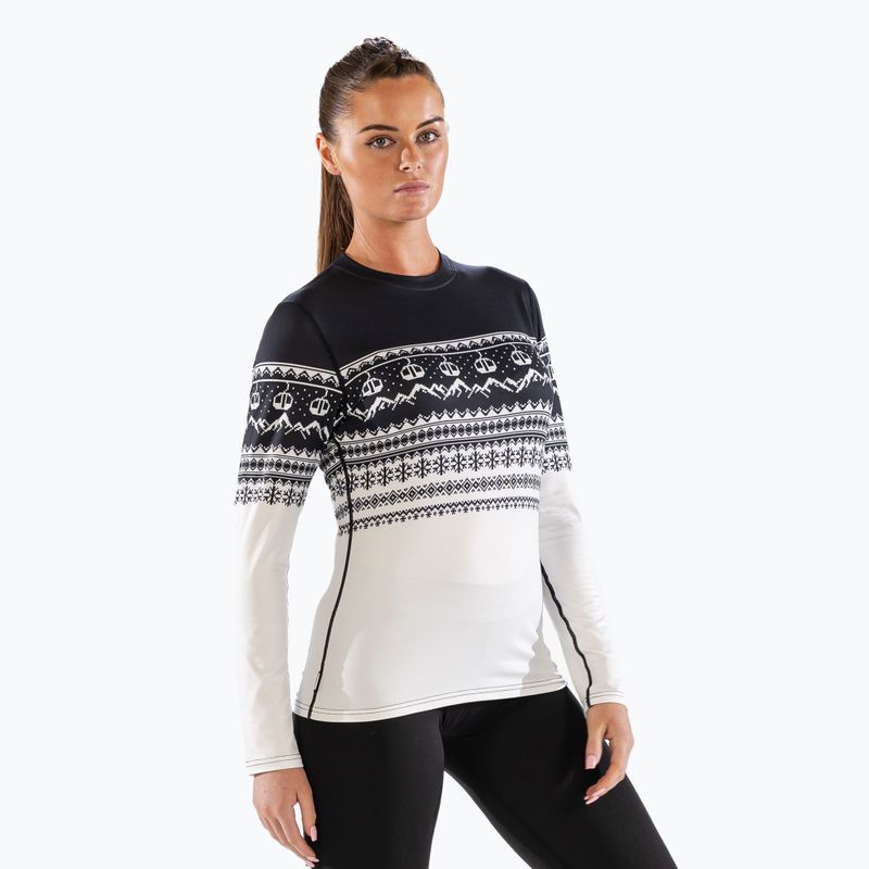 Лонгслів термічний жіночий Surfanic Cozy CarbonDri Limited Edition Crew Neck black 5