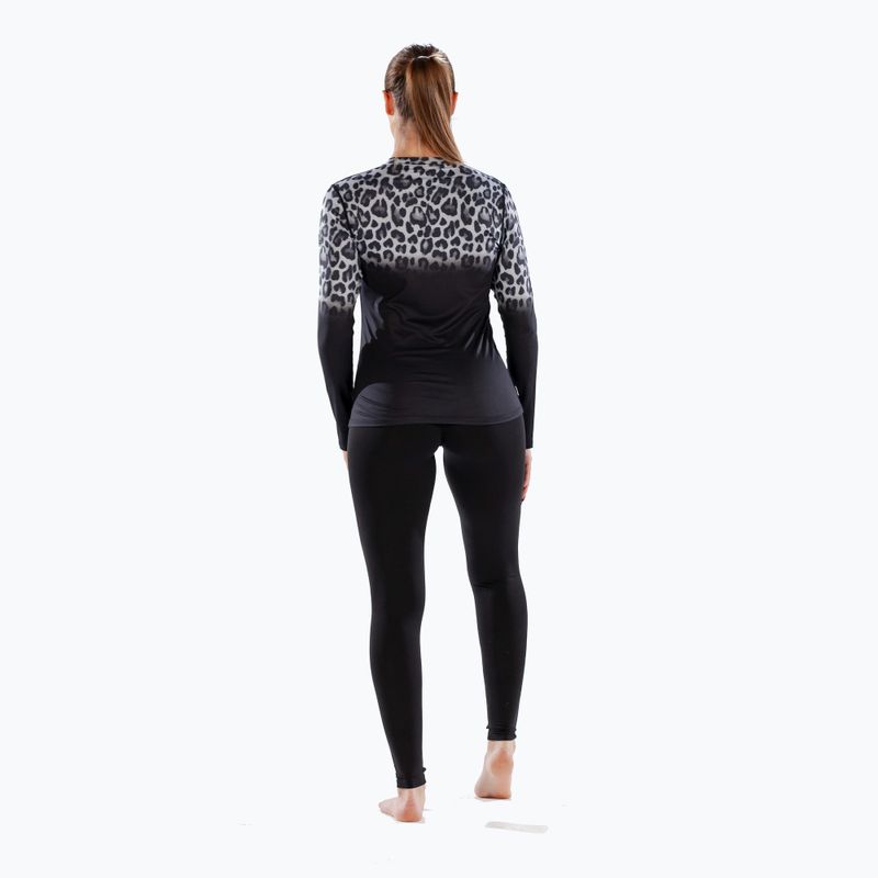 Жіноча термоактивна кофта Surfanic Cozy CarbonDri Limited Edition Crew Neck black 4