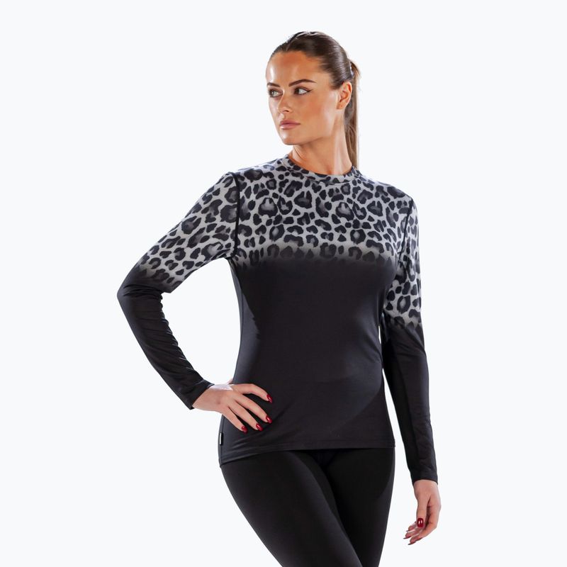 Жіноча термоактивна кофта Surfanic Cozy CarbonDri Limited Edition Crew Neck black 5