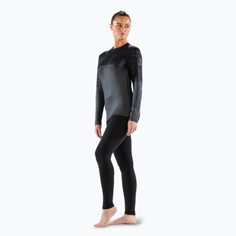 Жіноча термоактивна кофта Surfanic Cozy CarbonDri Limited Edition Crew Neck jet black 2