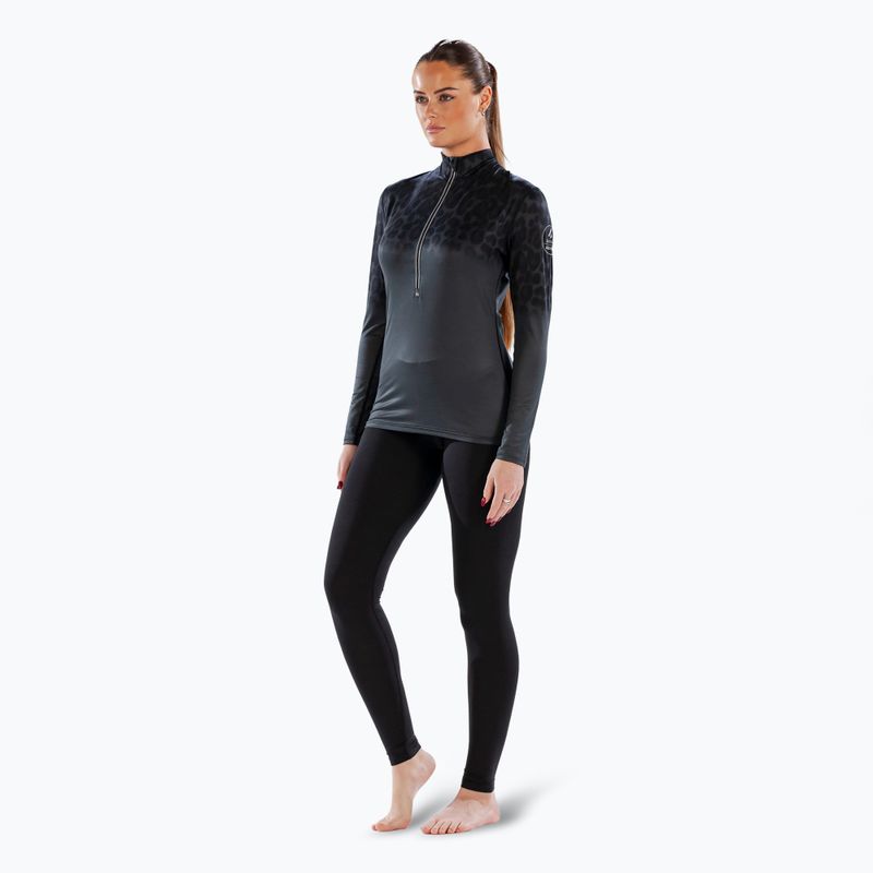 Жіноча термоактивна кофта Surfanic Cozy CarbonDri Limited Edition Zip Neck black 2
