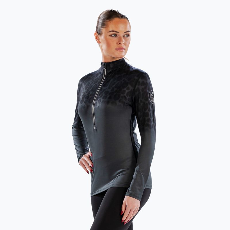Жіноча термоактивна кофта Surfanic Cozy CarbonDri Limited Edition Zip Neck black 4