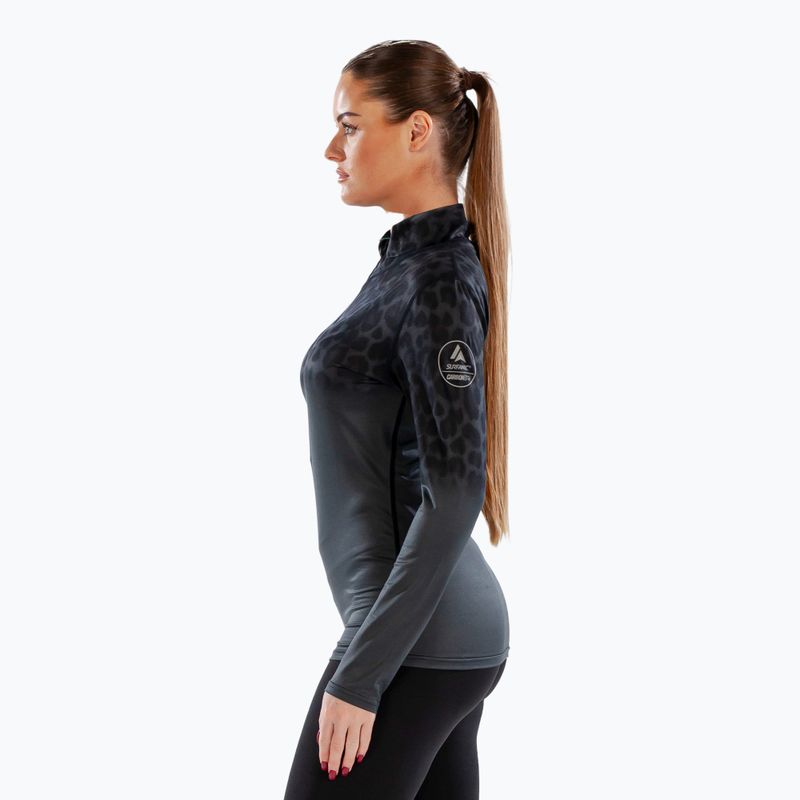 Жіноча термоактивна кофта Surfanic Cozy CarbonDri Limited Edition Zip Neck black 5
