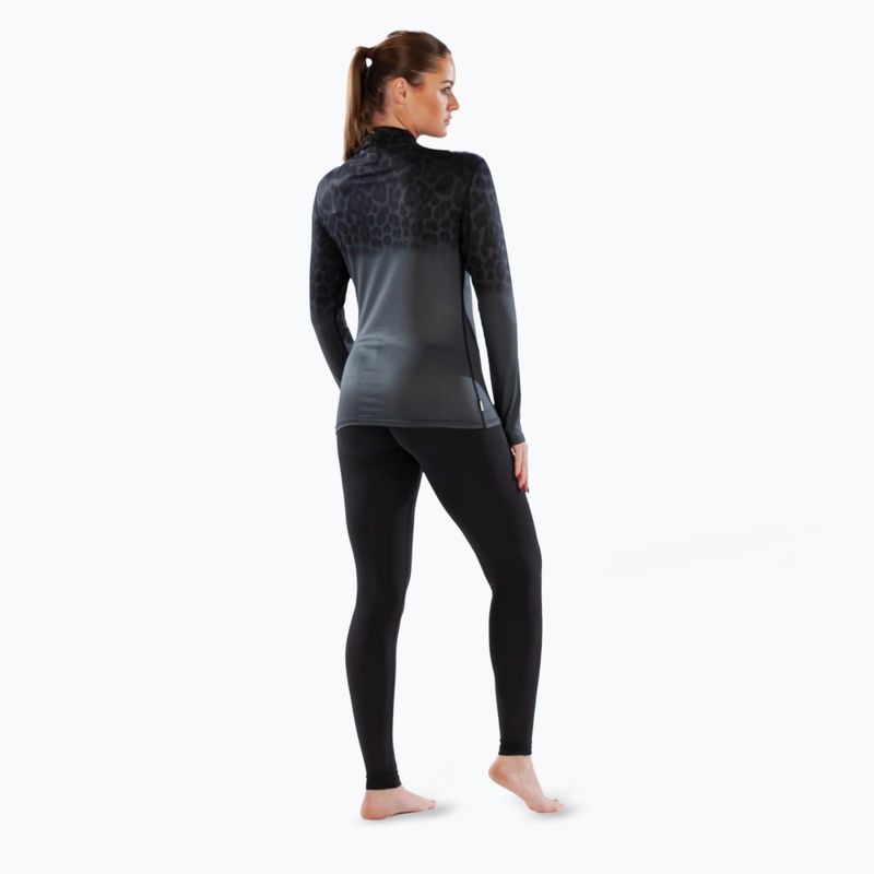 Жіноча термоактивна кофта Surfanic Cozy CarbonDri Limited Edition Zip Neck black 6