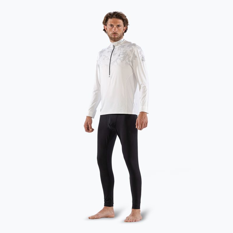 Лонгслів термічний чоловічий Surfanic Bodyfit CarbonDri Limited Edition Zip Neck optic white 2