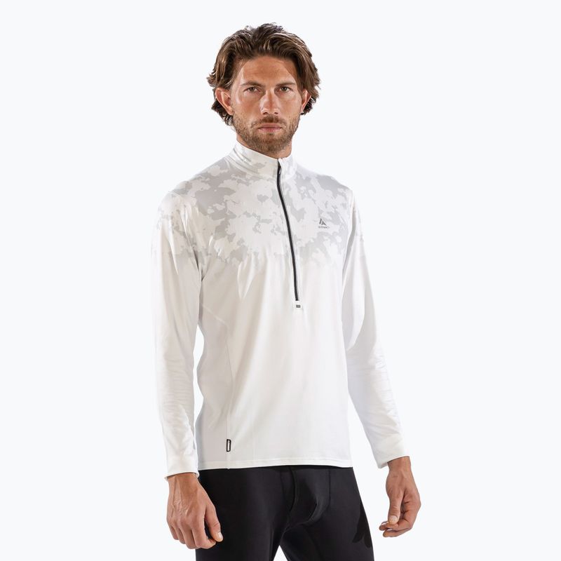 Лонгслів термічний чоловічий Surfanic Bodyfit CarbonDri Limited Edition Zip Neck optic white 4