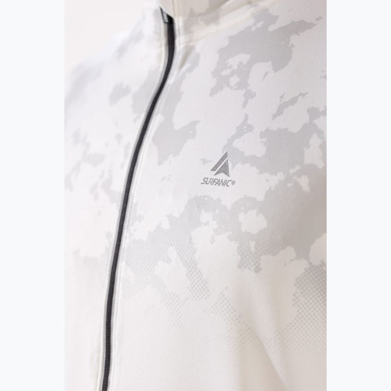 Чоловіча термоактивна кофта Surfanic Bodyfit CarbonDri Limited Edition Zip Neck optic white 6