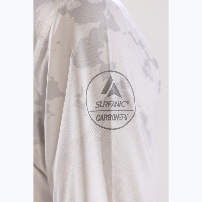 Лонгслів термічний чоловічий Surfanic Bodyfit CarbonDri Limited Edition Zip Neck optic white 7