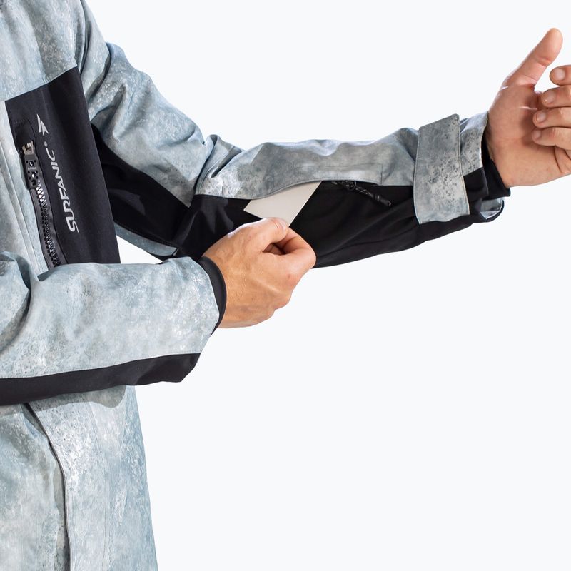 Куртка для сноуборду чоловіча Surfanic Avalanche Concrete grey 10