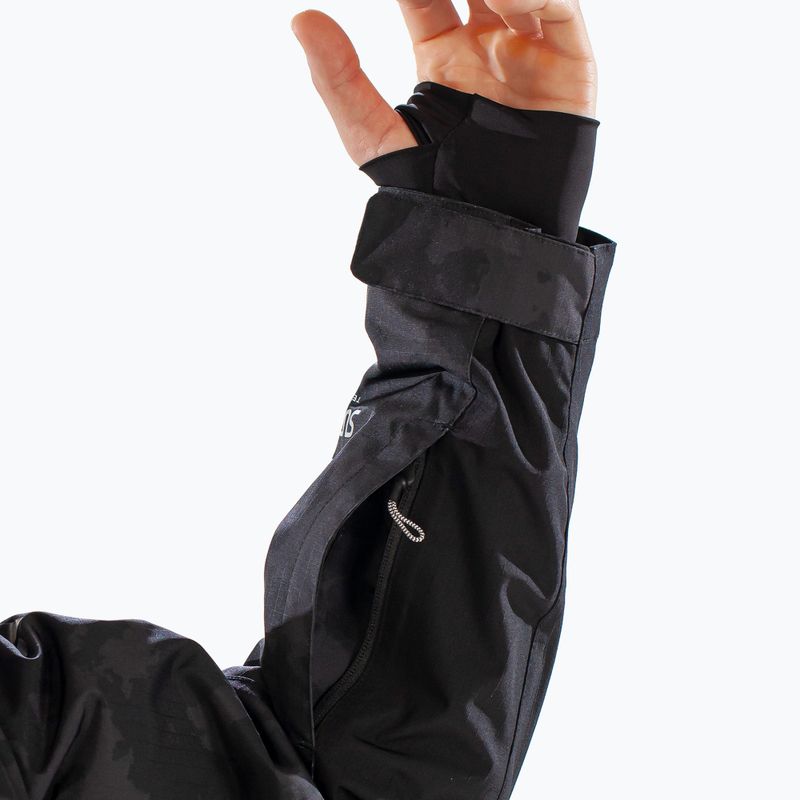 Чоловіча лижна куртка Surfanic Whiteroom Map black 13