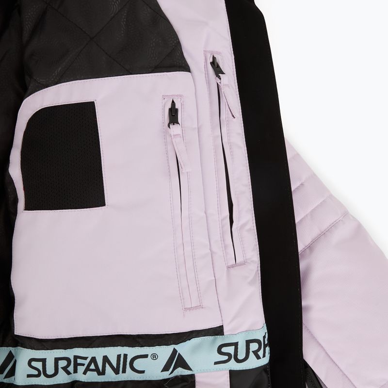 Жіноча лижна куртка Surfanic Luna Surftex ice lilac 8