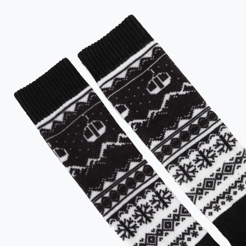 Шкарпетки гірськолижні Surfanic Pro Tech 3 pak Fairisle black 4