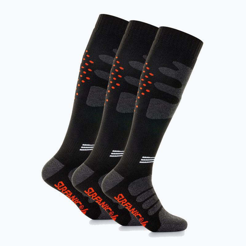 Шкарпетки гірськолижні Surfanic Pro Tech Plus 3 pak orange