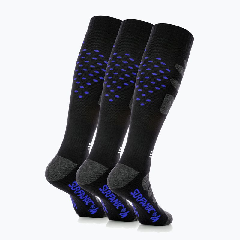 Шкарпетки гірськолижні Surfanic Pro Tech Plus 3 pak brilliant blue 2