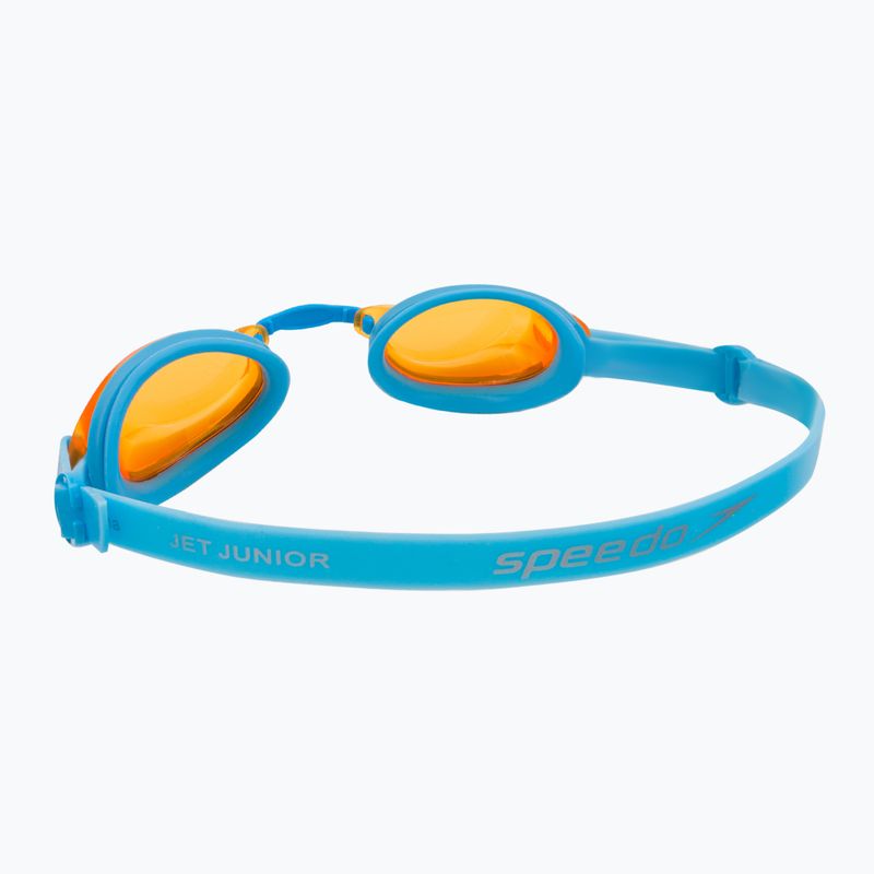 Окуляри для плавання дитячі Speedo Jet V2 blue/orange 8-092989082 5