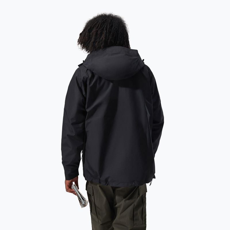 Куртка-дощовик чоловіча Berghaus Paclite 2.0 Shell black/black 3