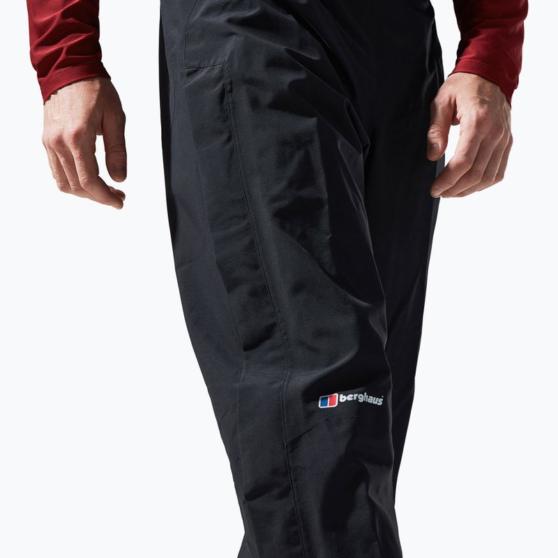 Штани протидощові чоловічі Berghaus Hillwalker black/black 5