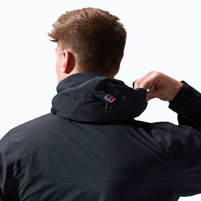 Куртка-дощовик чоловіча Berghaus Hillwalker IA black/black 5