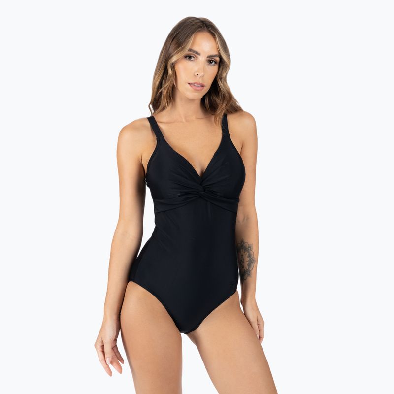 Купальник суцільний жіночий Speedo Brigitte Shaping чорний 8-113790001 3