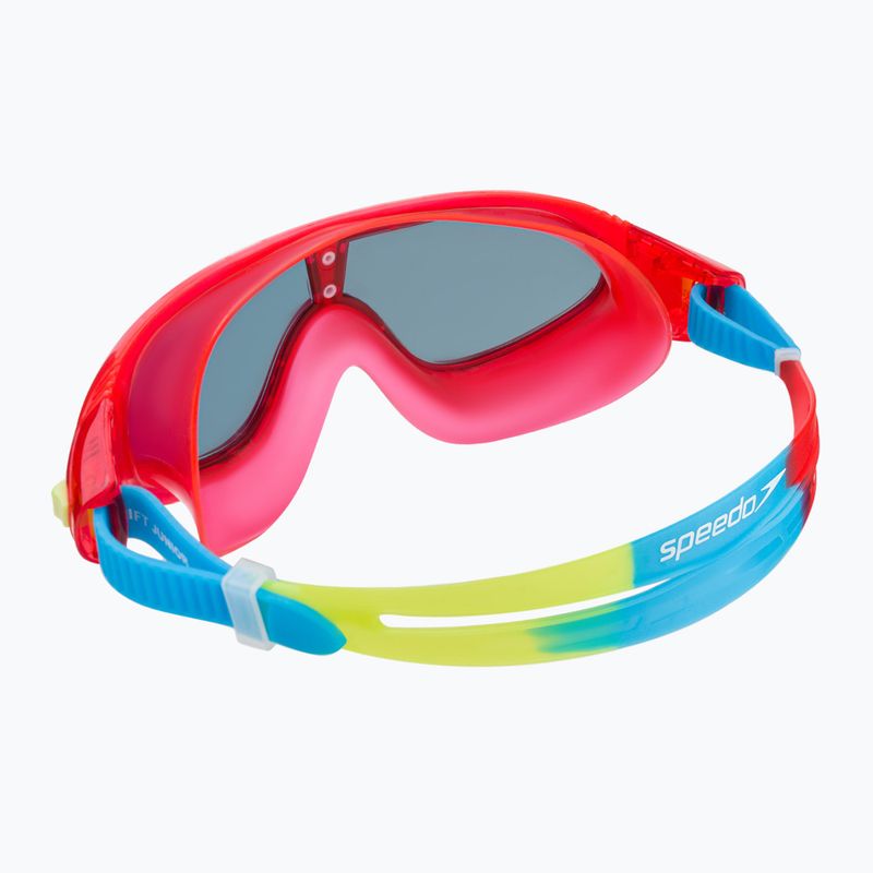 Маска для плавання дитяча Speedo Rift Junior lava red/japan blue/smoke 8-01213B992 4