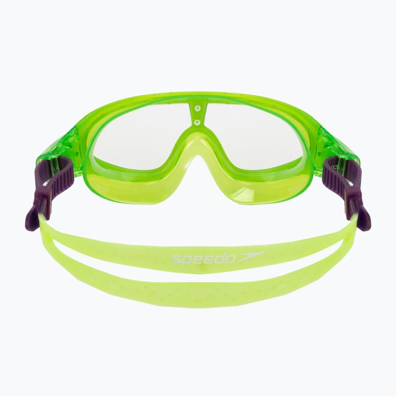 Маска для плавання Speedo Biofuse Rift Junior зелена 5
