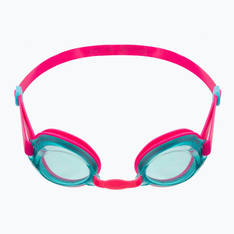 Окуляри для плавання дитячі Speedo Jet V2 ecstatic pink/aquatic blue 8-09298B981 2