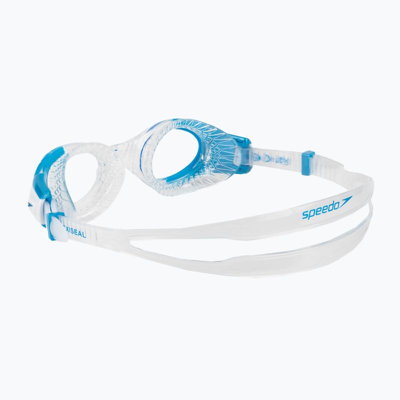 Окуляри для плавання дитячі Speedo Futura Biofuse Flexiseal Junior clear/white/clear 68-11596C527 4