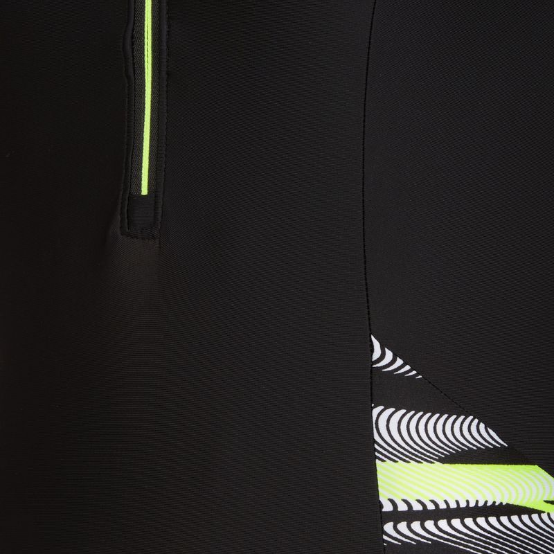 Купальник суцільний жіночий Speedo Reflect Wave black/green 3