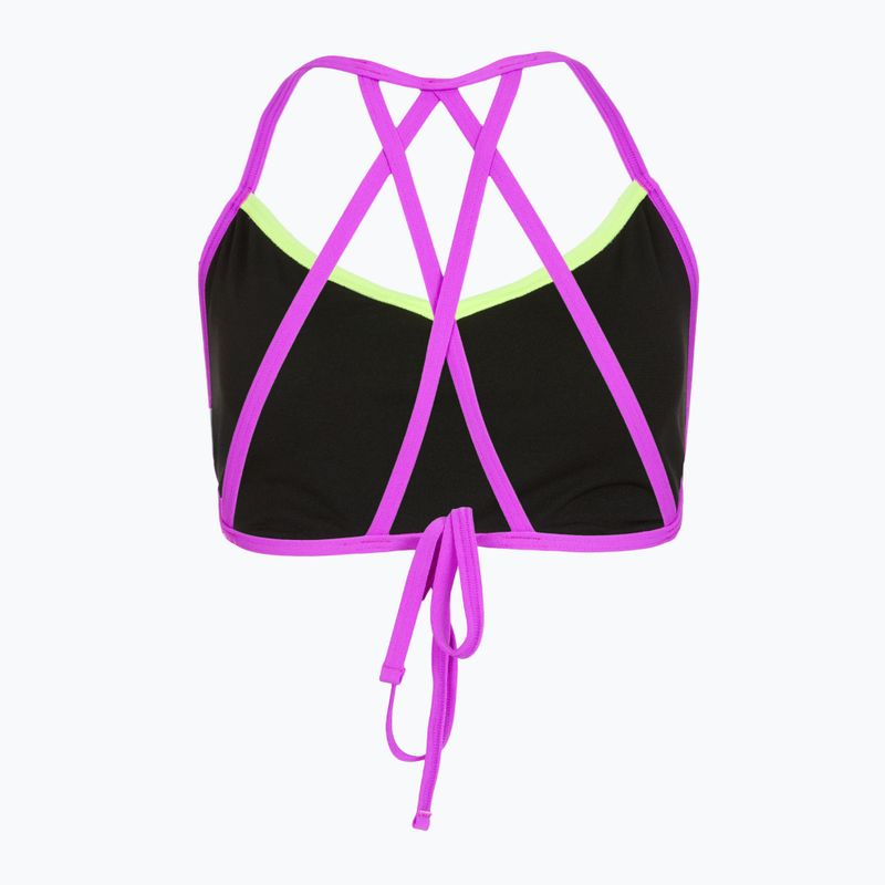 Верхня частина купальника Speedo Neon Freestyler Top green/pink 2