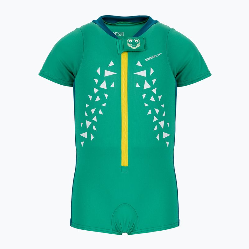 Купальник дитячий Speedo Croc Printed Float купальник+жилет зелений