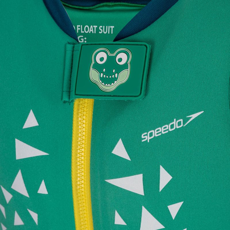 Купальник дитячий Speedo Croc Printed Float купальник+жилет зелений 3