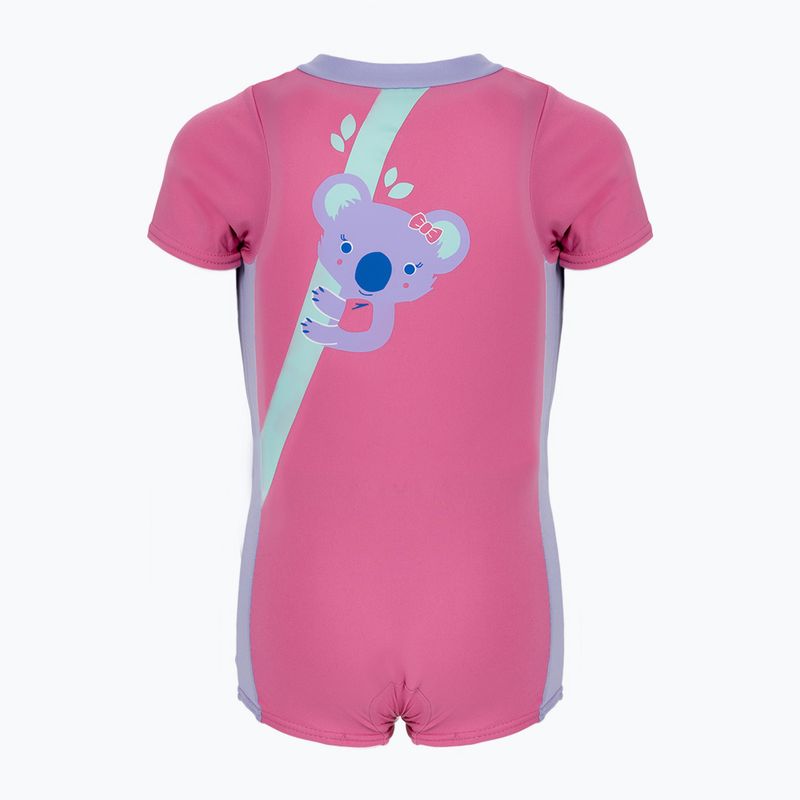 Купальник дитячий Speedo Koala Printed Float купальник+жилет рожевий 8-12258 2