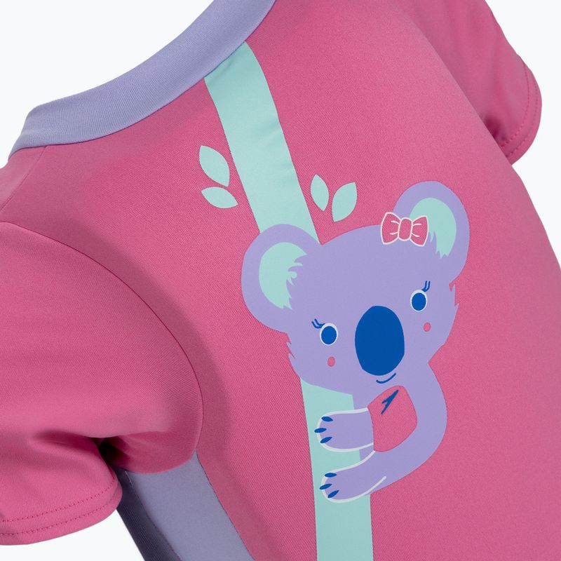 Купальник дитячий Speedo Koala Printed Float купальник+жилет рожевий 8-12258 4