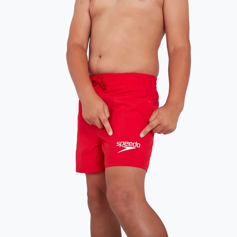 Шорти для плавання дитячі Speedo Essential 13" червоні 68-124126446 5