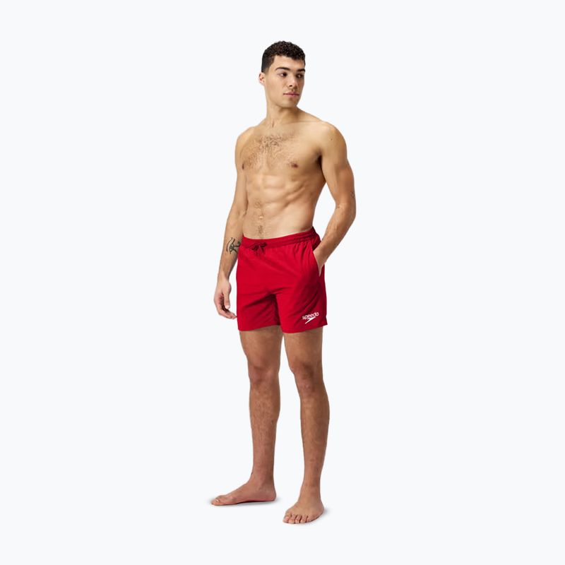 Шорти для плавання чоловічі Speedo Essentials 16" Watershort fed red 2